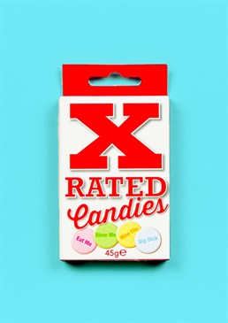 X Rated Candies. Send them something a little cheeky with this brilliant Scribbler gift and trust us, they won't be disappointed!